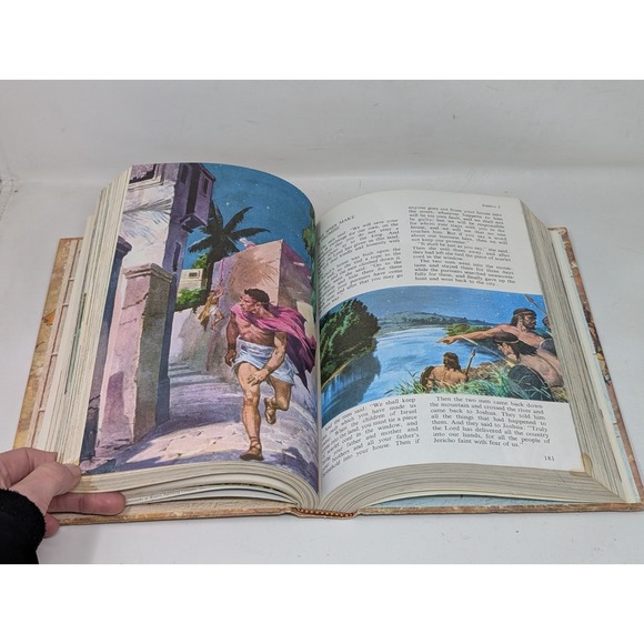 The Children's Bible Golden Press Hardcover Book Vintage 60s 1960s 1962 1965 - Picture 12 of 16